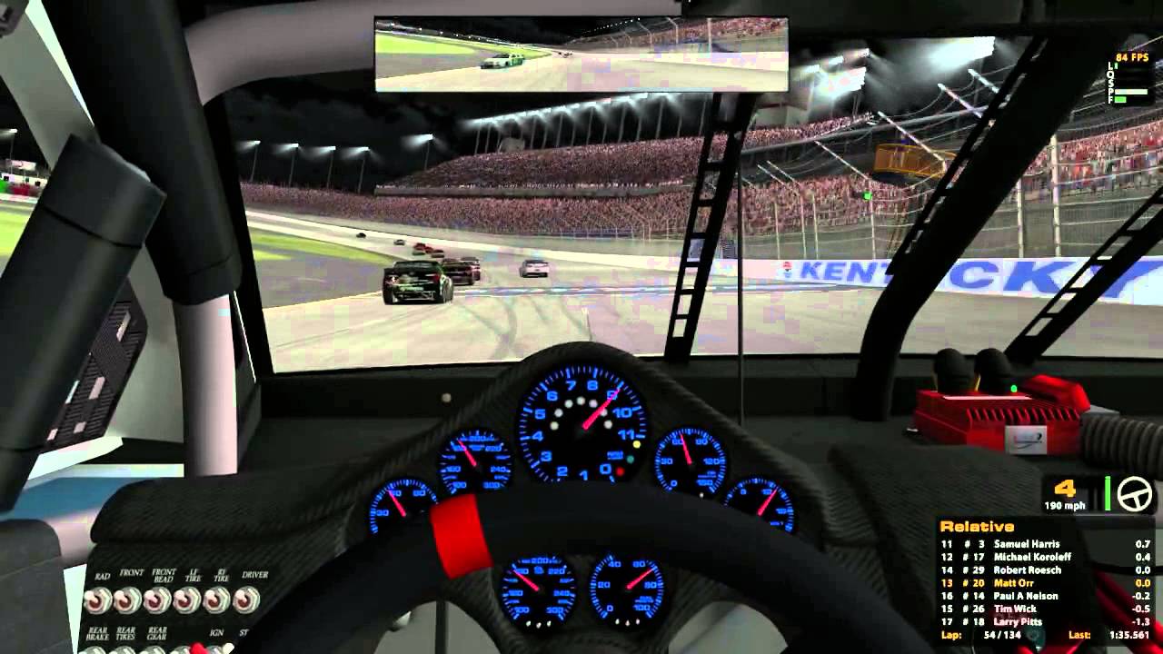 Competitive iRacing allows adolescents to experience their dream career vicariously through an online experience